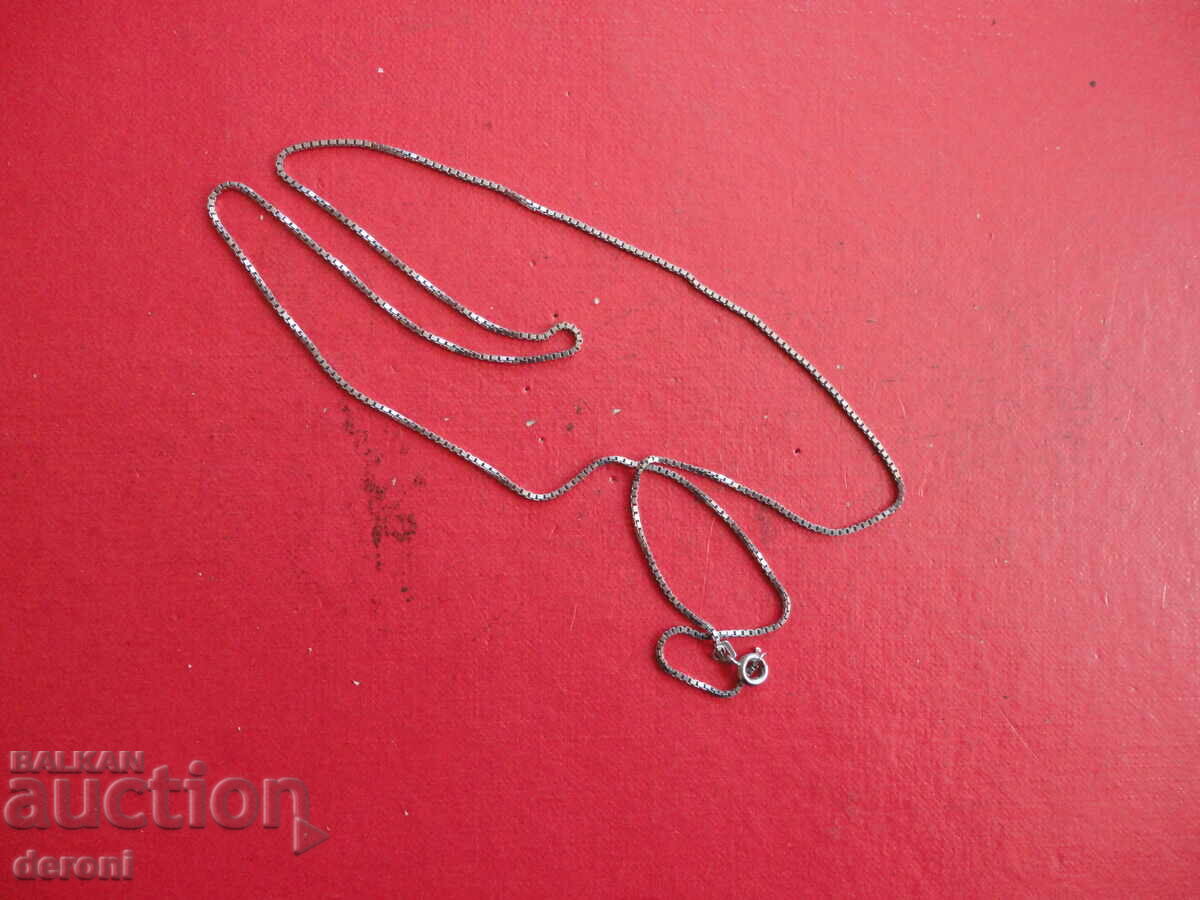Silver chain necklace 8 with price 25.00 BGN | € 12.78 Silver chain necklace 8 with price 25.00 BGN | € 12.78