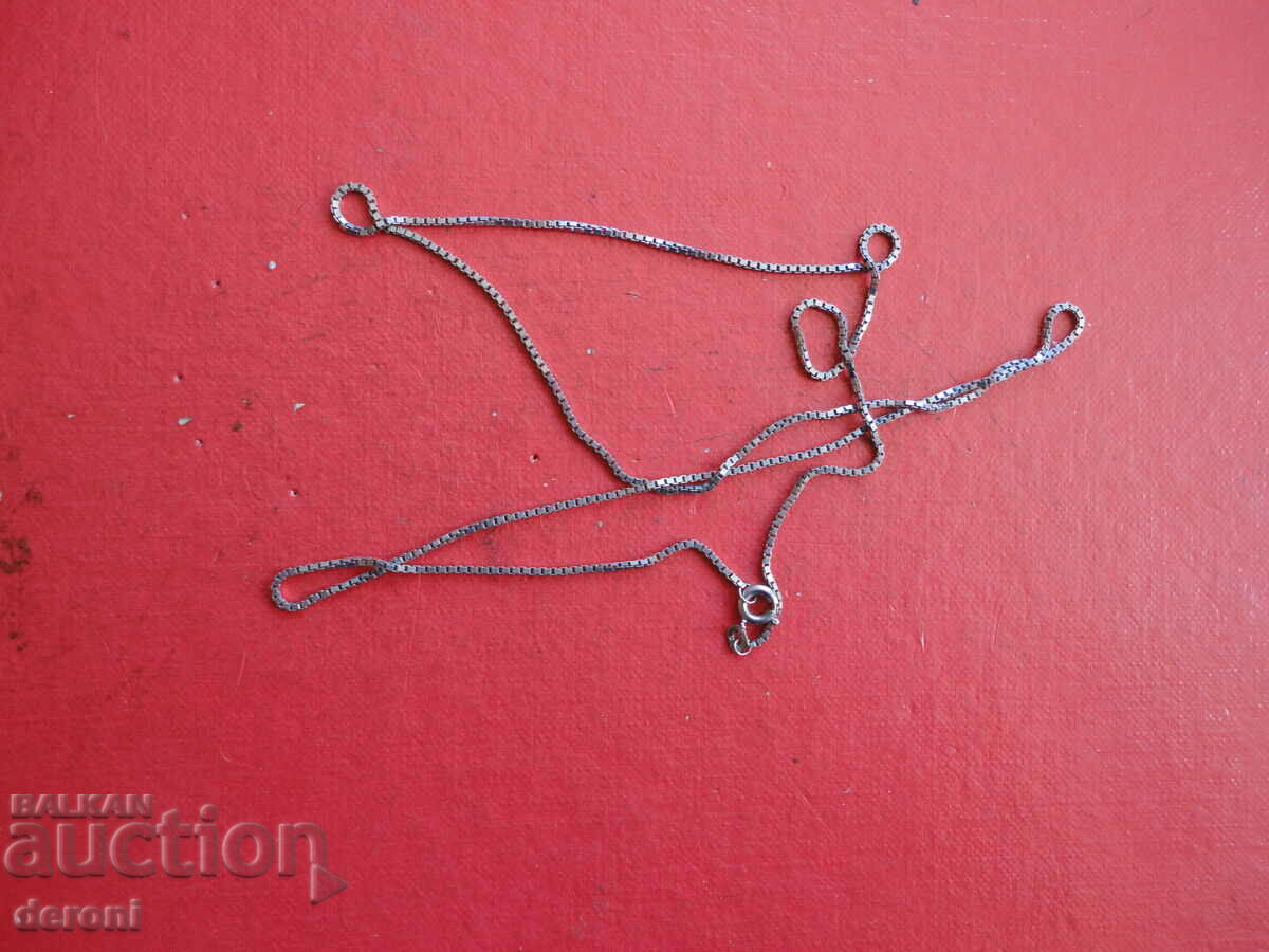 Auction Silver chain necklace 8 Auction Silver chain necklace 8