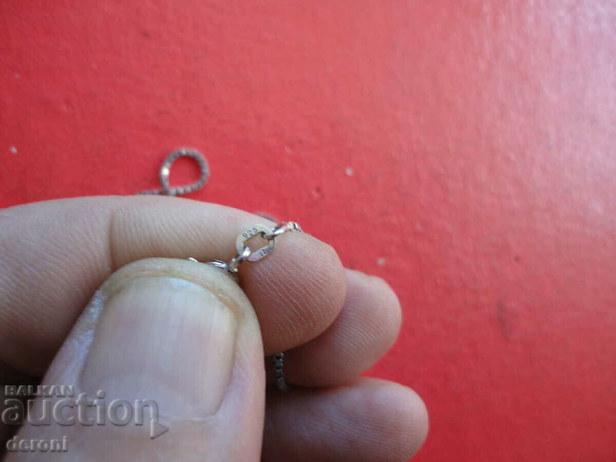 Auction Silver chain necklace 925 A Auction Silver chain necklace 925 A