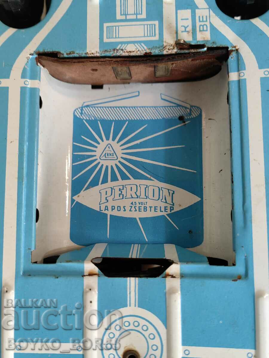 Large Old Tin Polish Toy Car 1960s - 5 Large Old Tin Polish Toy Car 1960s - 5