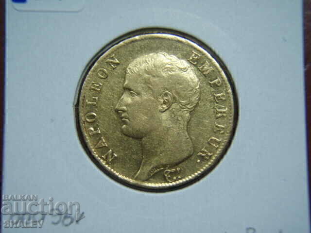 40 Francs 1806 A France (France) - XF/AU (gold) - 6 40 Francs 1806 A France (France) - XF/AU (gold) - 6