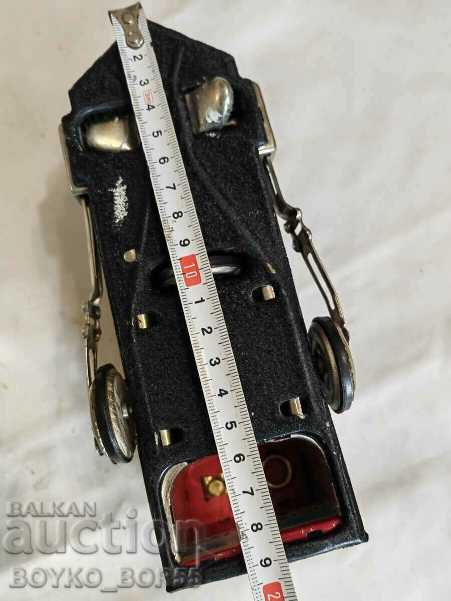 Big Old Tinplate Train Car Toy 1970s - 5 Big Old Tinplate Train Car Toy 1970s - 5