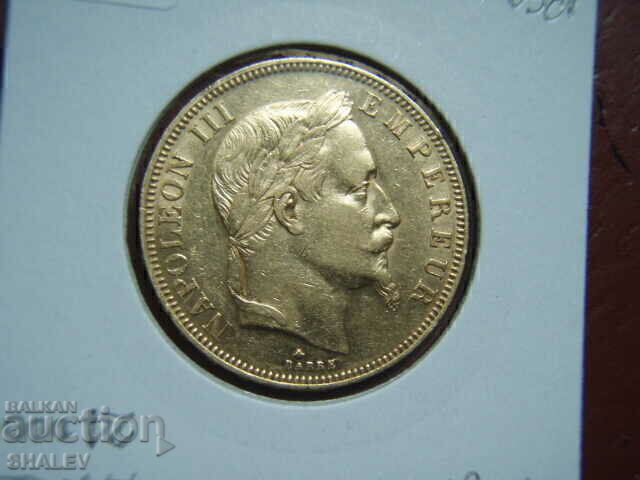 50 Francs 1862 A France (50 francs France) - AU (gold) - 5 50 Francs 1862 A France (50 francs France) - AU (gold) - 5