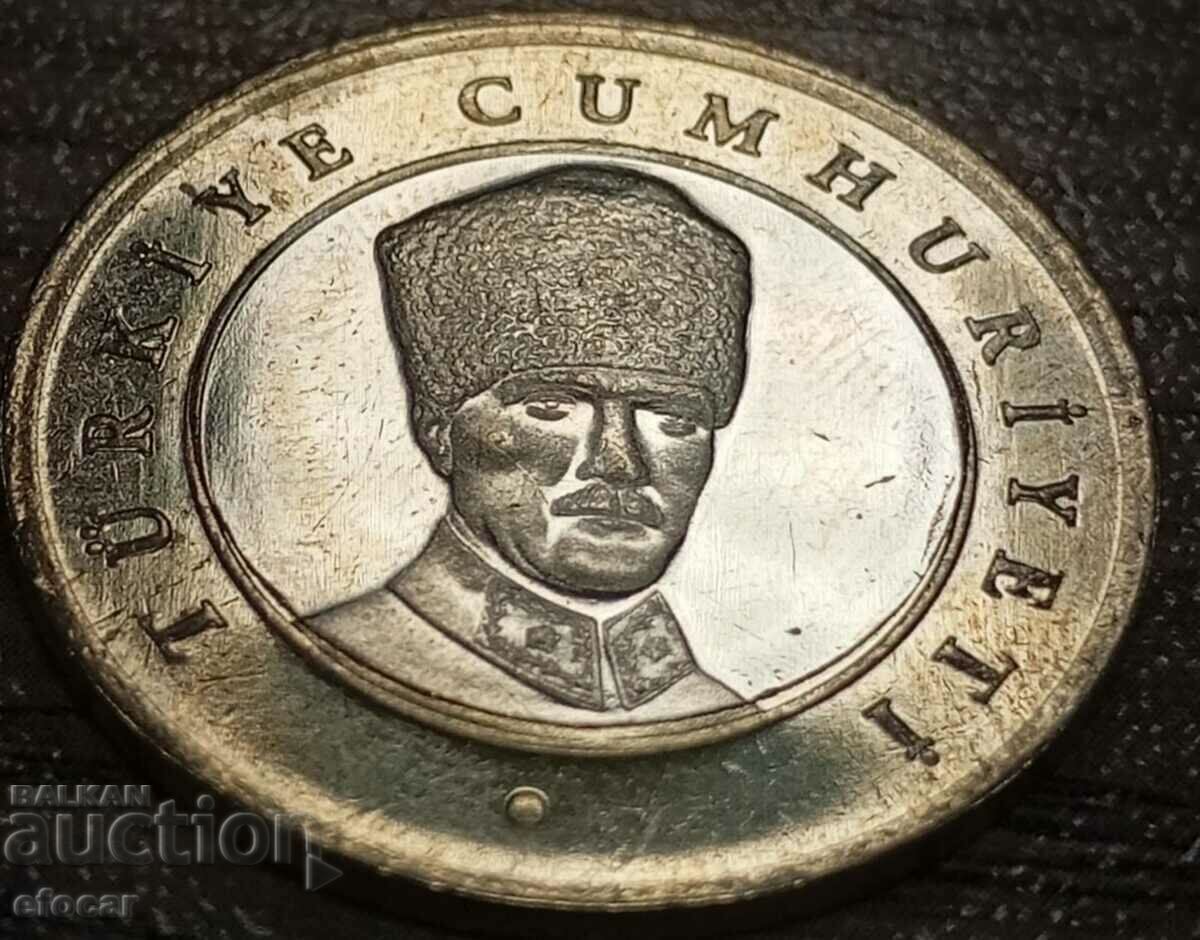 Auction 5 lira Republic of Turkey 2024 Auction 5 lira Republic of Turkey 2024