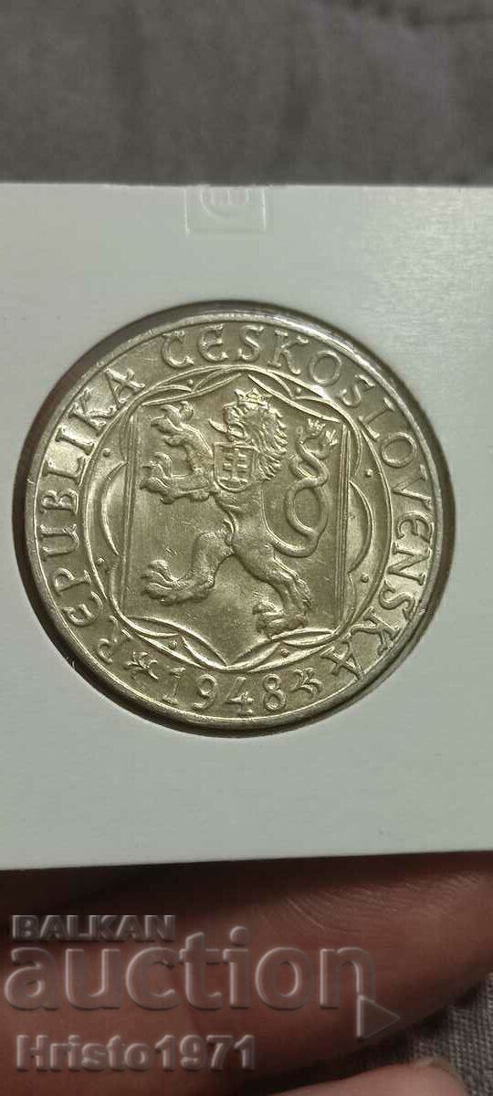 100 de coroane 1948 cu preț € 25.00 | 48.90 BGN 100 de coroane 1948 cu preț € 25.00 | 48.90 BGN