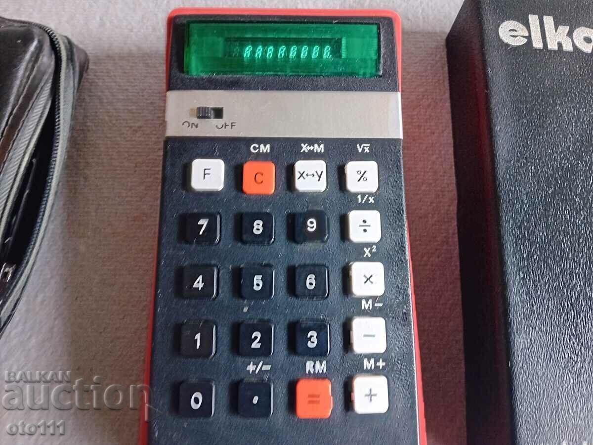 CALCULATOR ELECTRONIC ELKA 131 cu preț 40.00 BGN | € 20.45 CALCULATOR ELECTRONIC ELKA 131 cu preț 40.00 BGN | € 20.45