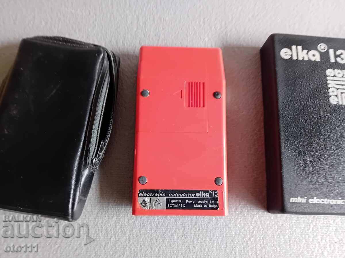 Delivery of ELECTRONIC CALCULATOR ELKA 131 Delivery of ELECTRONIC CALCULATOR ELKA 131
