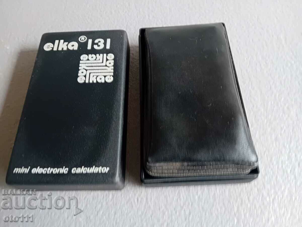 CALCULATOR ELECTRONIC ELKA 131 - 5 CALCULATOR ELECTRONIC ELKA 131 - 5