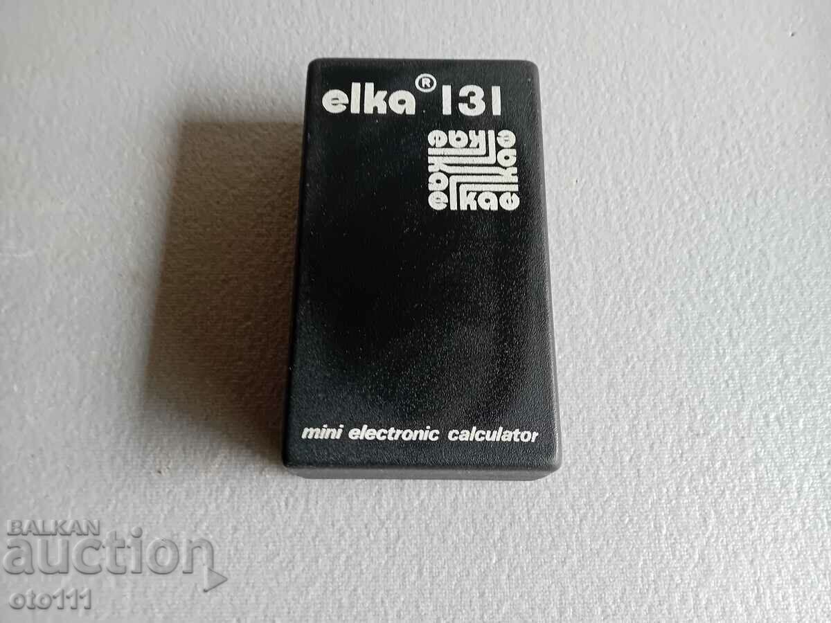 CALCULATOR ELECTRONIC ELKA 131 - 6 CALCULATOR ELECTRONIC ELKA 131 - 6