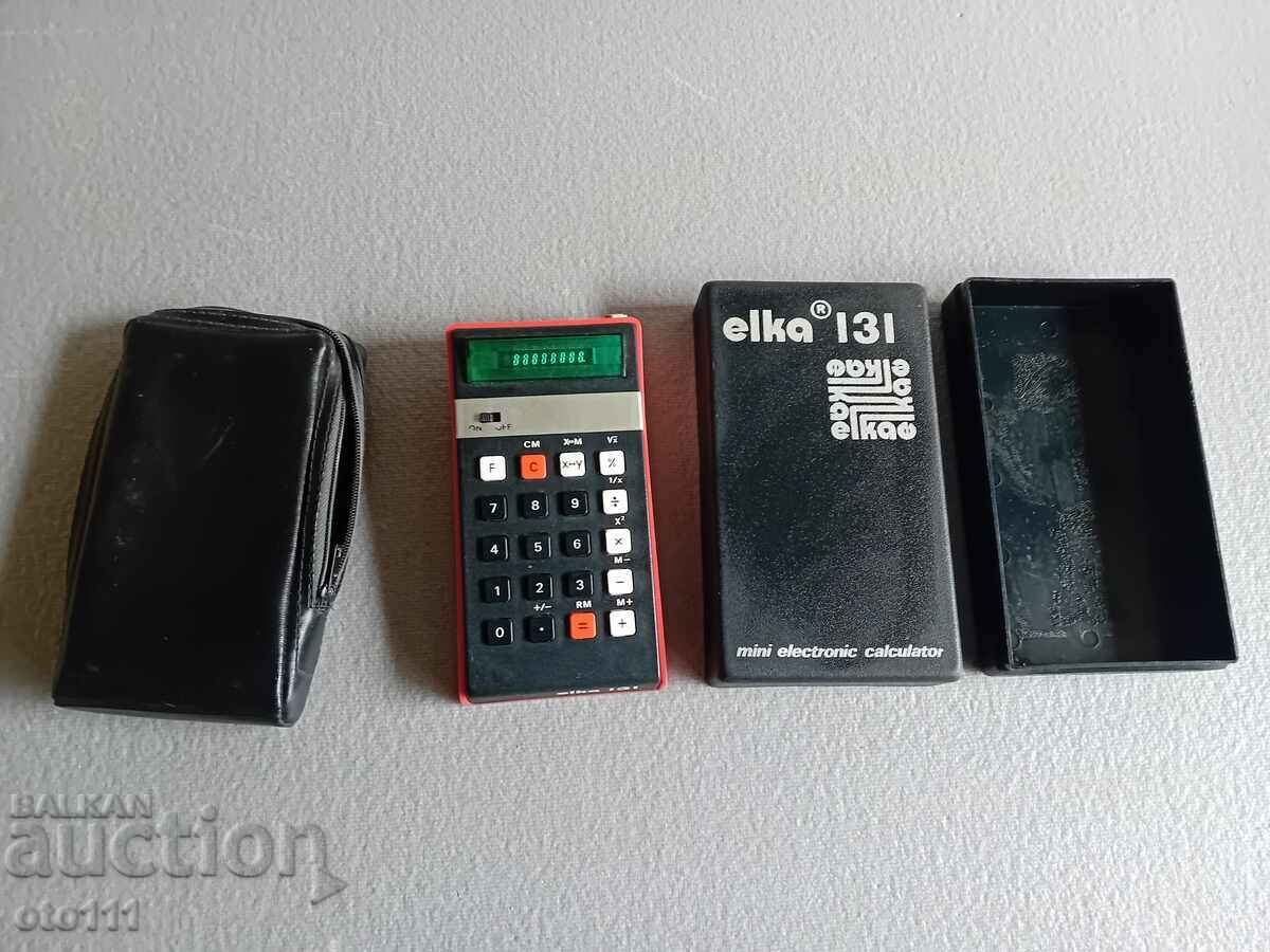 ELECTRONIC CALCULATOR ELKA 131