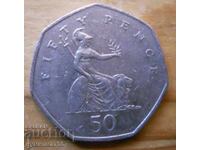 50 pence 1997 - Marea Britanie