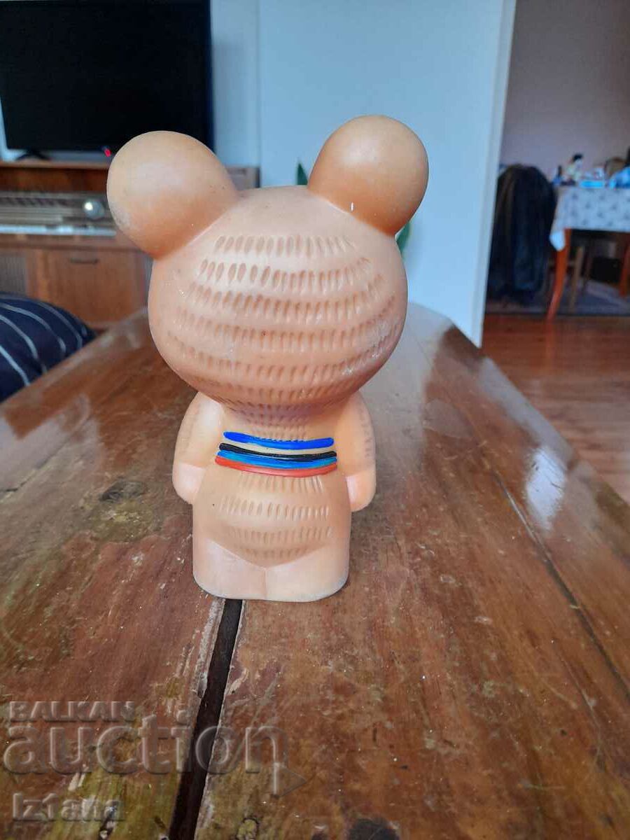 Auction Old toy bear Misha Auction Old toy bear Misha