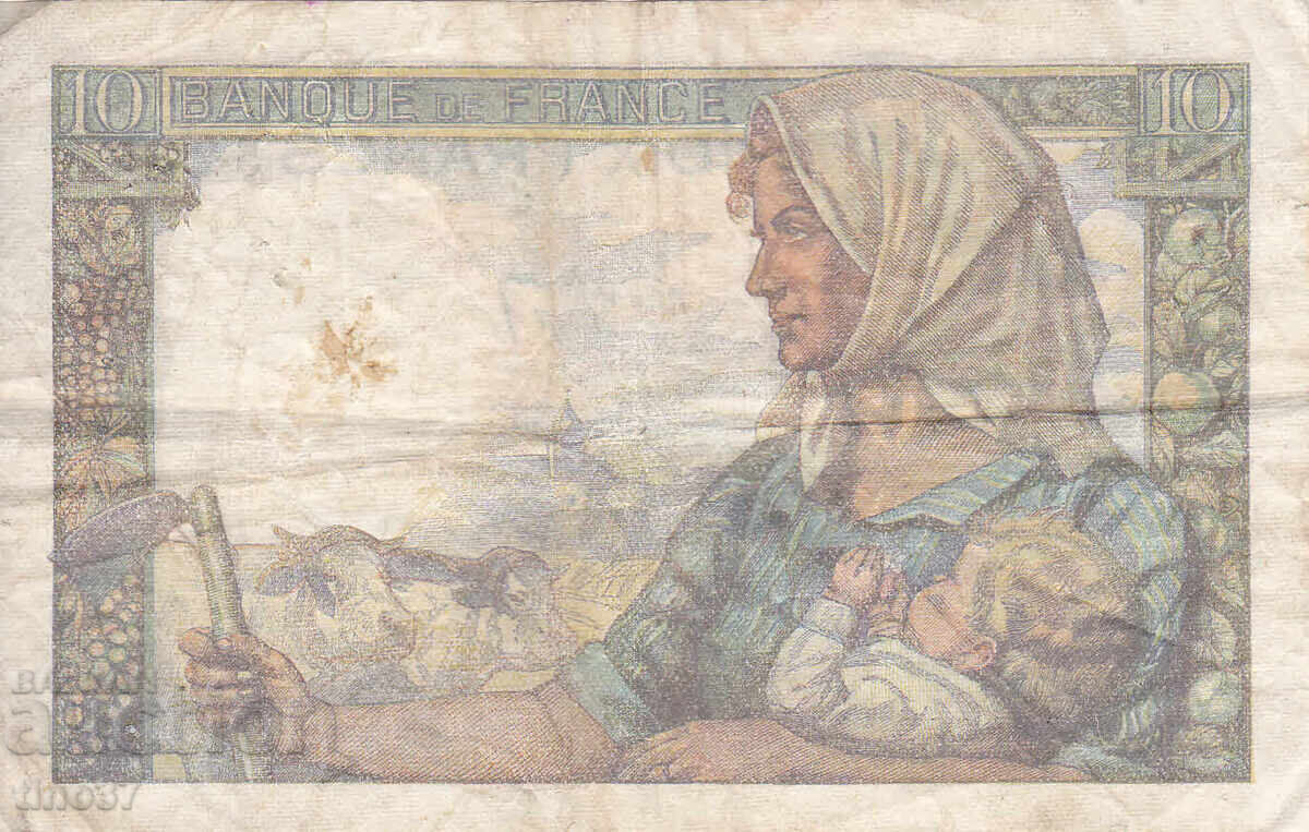 Auction tino37- FRANCE - 10 FRANCS - 1947 Auction tino37- FRANCE - 10 FRANCS - 1947