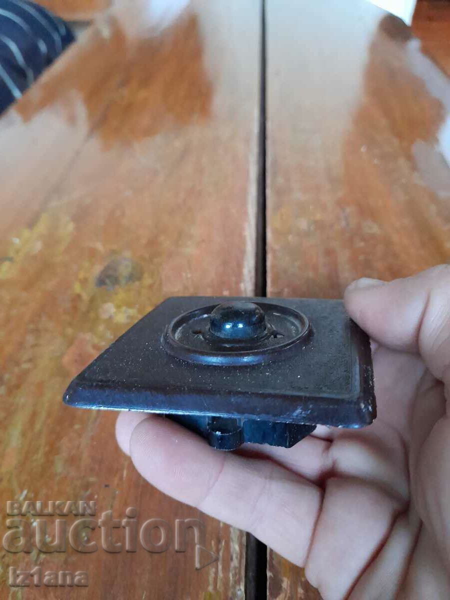 Δημοπρασία Παλιό κουμπί κουδουνιού Δημοπρασία Παλιό κουμπί κουδουνιού