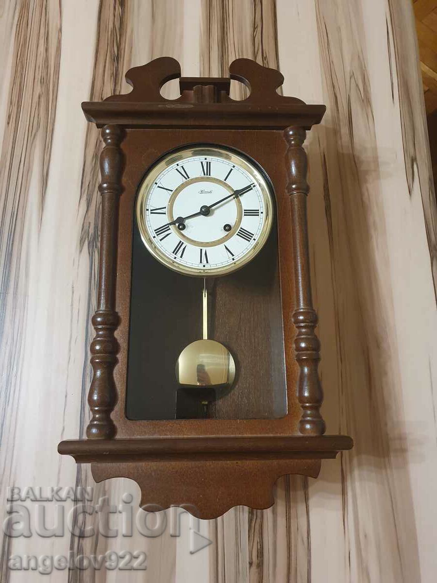 FRANZ HERMLE German Wall Clock WORKING