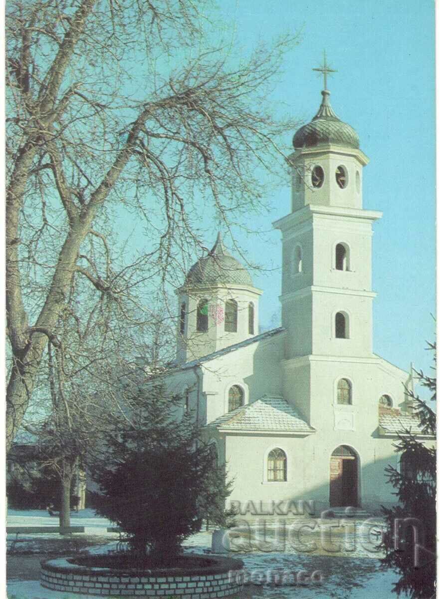 Carte poștală veche - Velingrad, Biserica Sfintei Maicii Domnului