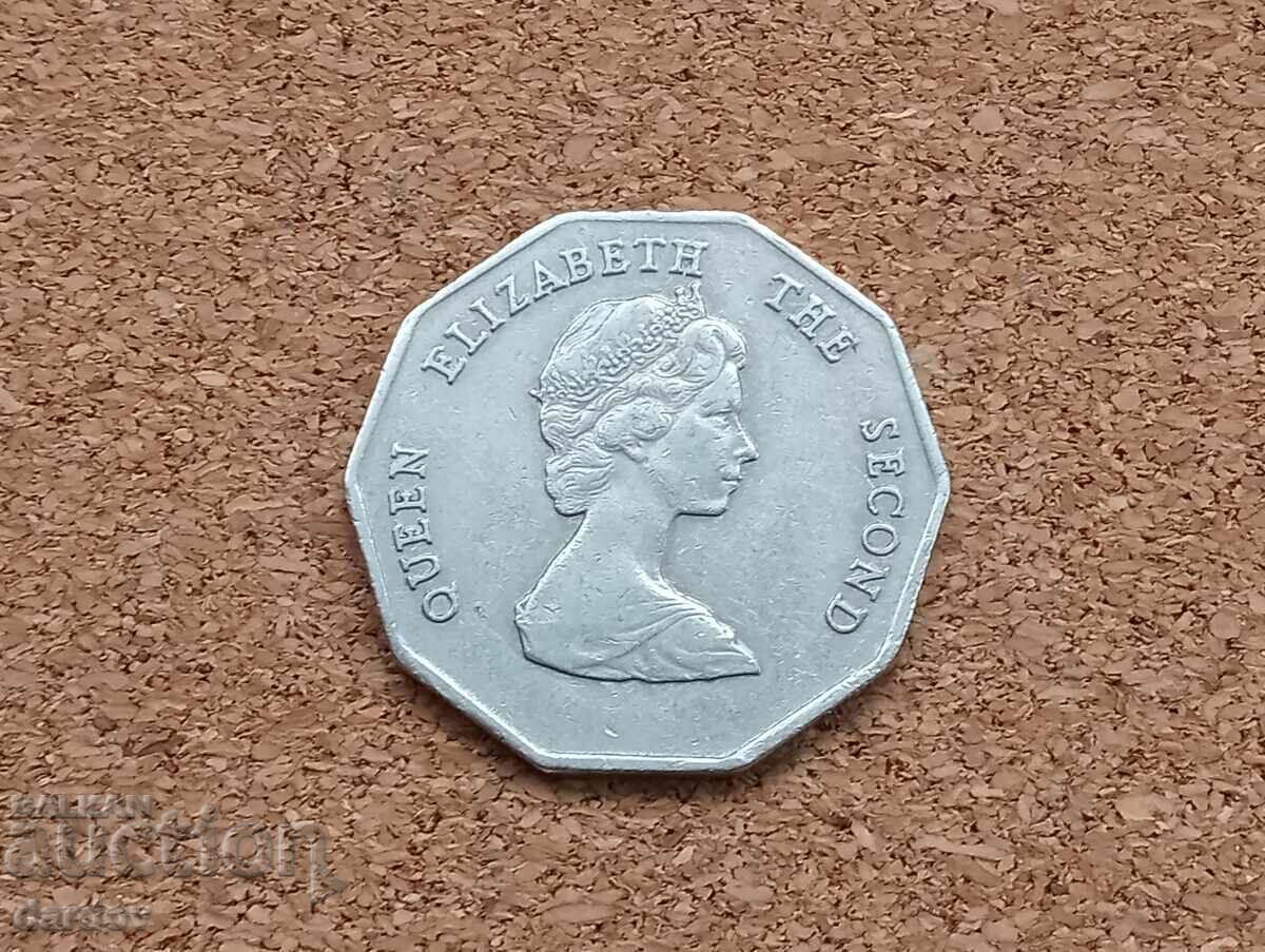 Caraibe de Est 1 dolar, 2000 cu preț € 1.30 | 2.54 BGN