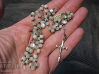 OLD MOTHER OF PEARL PRAYER ROSARY