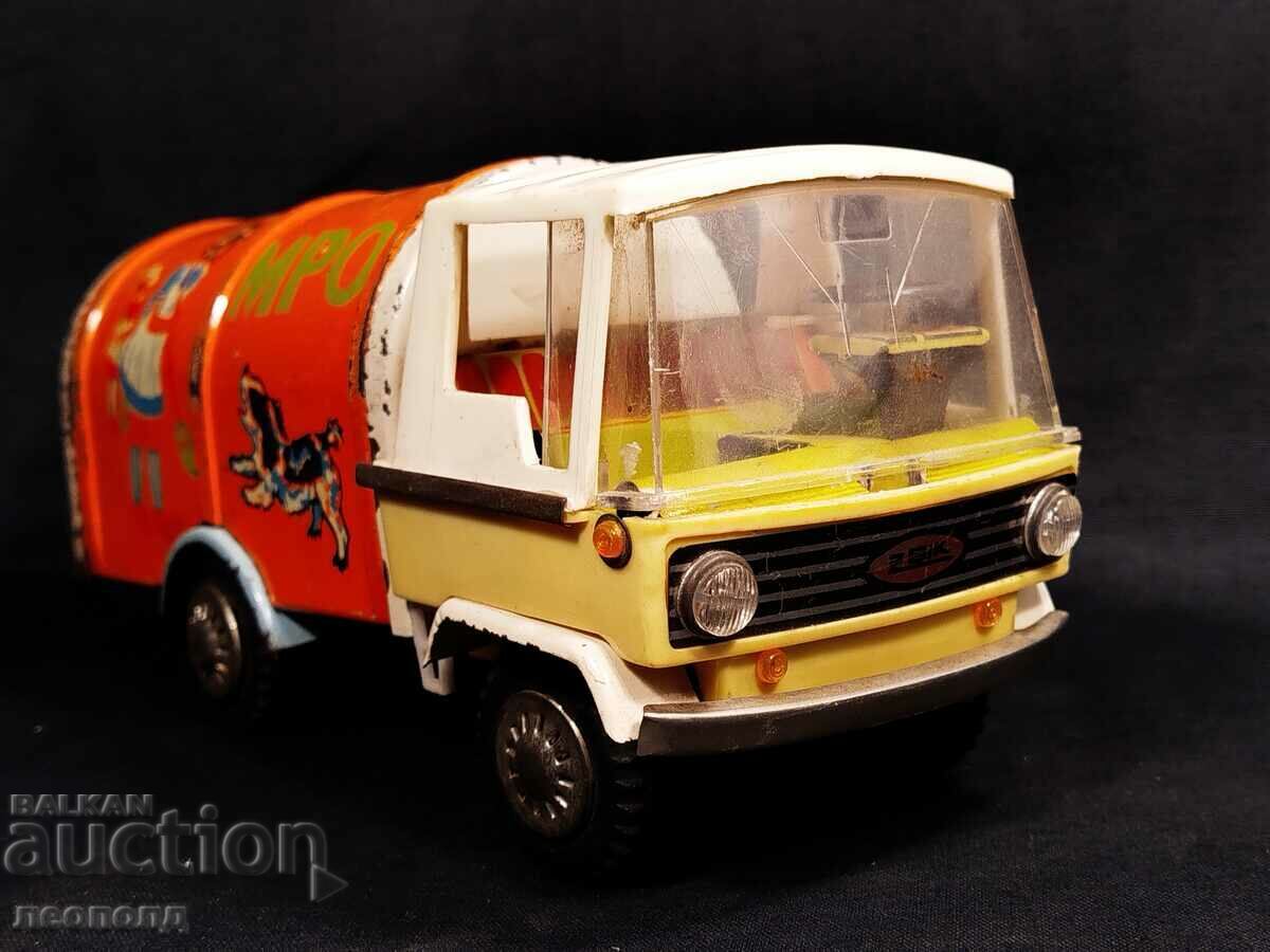 OLD RETRO SOC TOY ZBIK GARBAGE TRUCK - 5