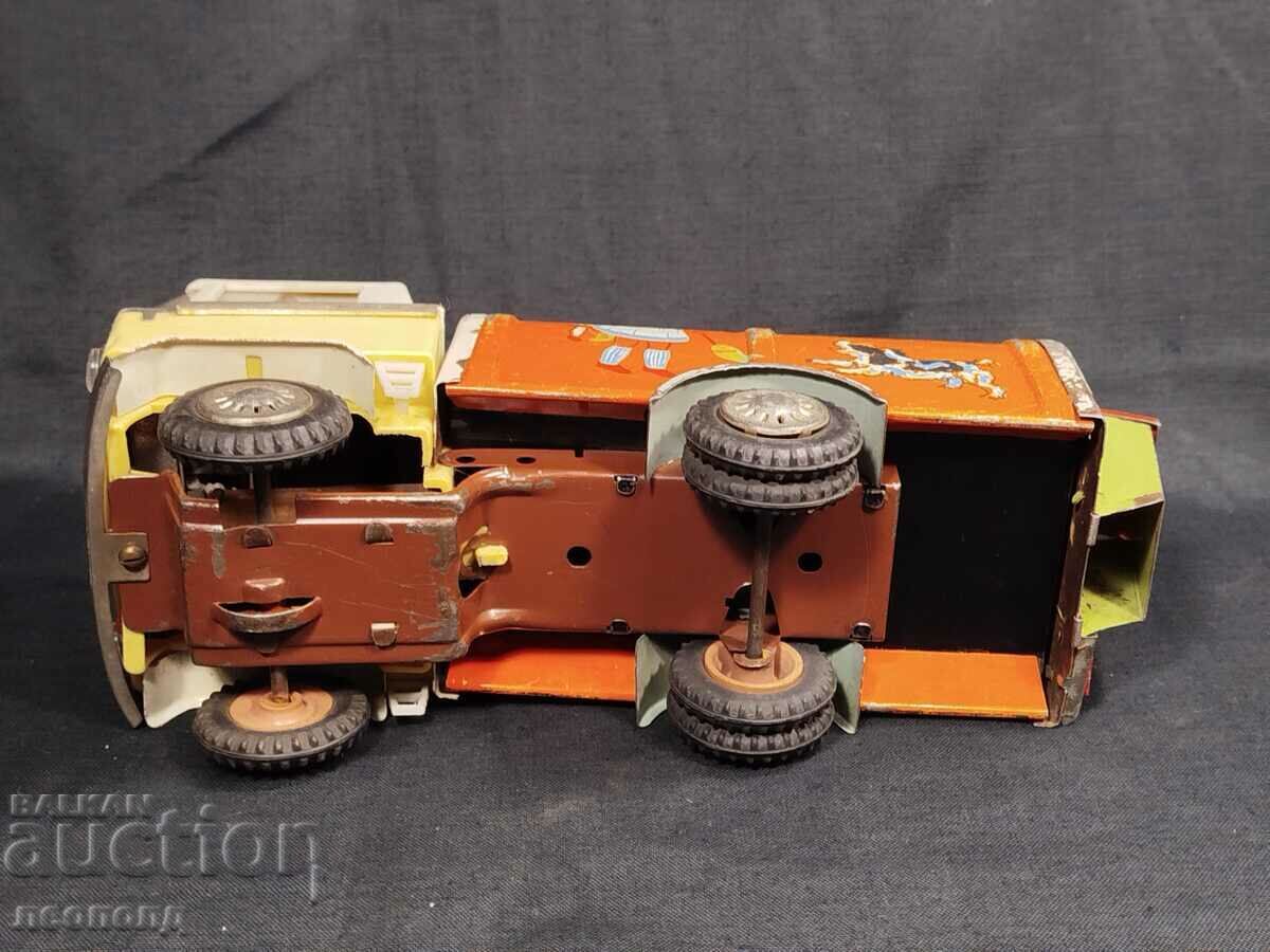 OLD RETRO SOC TOY ZBIK GARBAGE TRUCK - 6