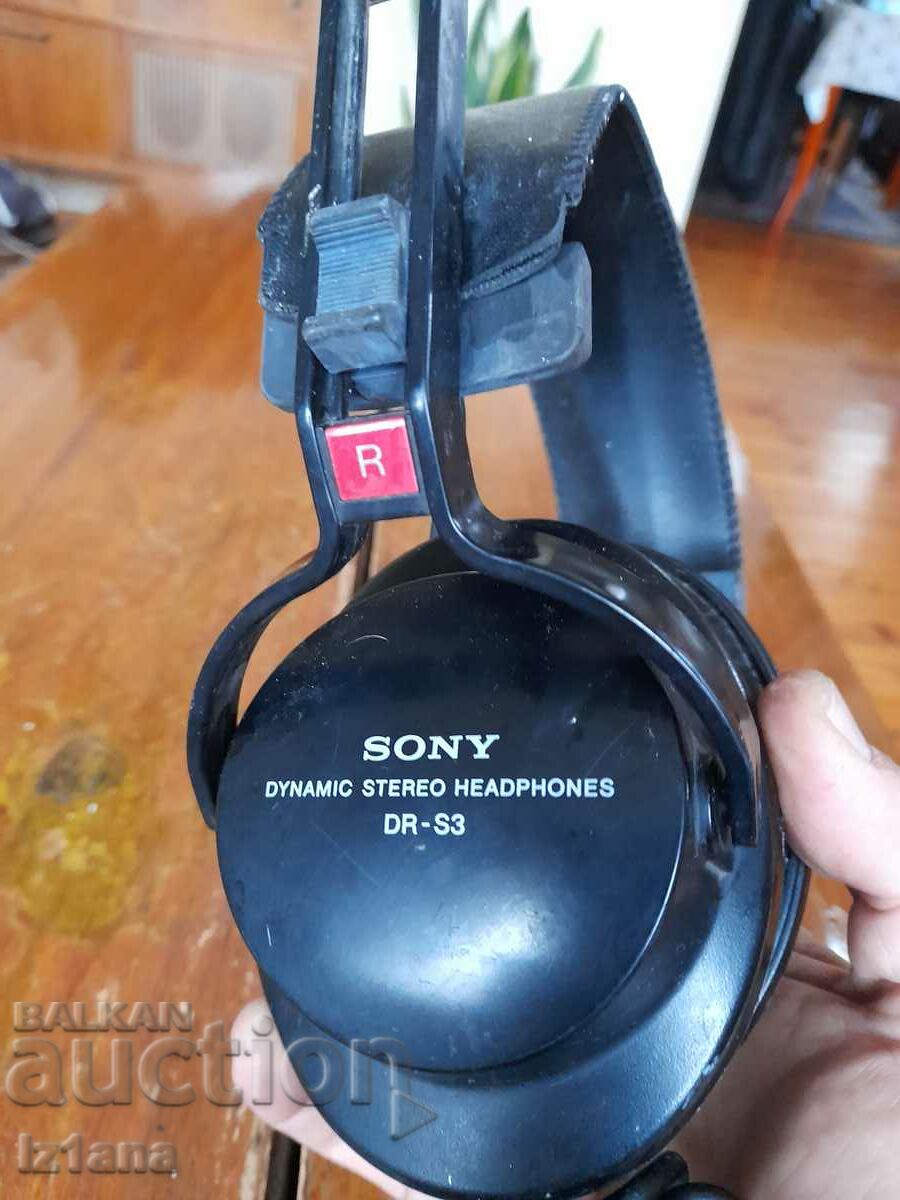 Old Sony DR-S3 headphones - 5 Old Sony DR-S3 headphones - 5