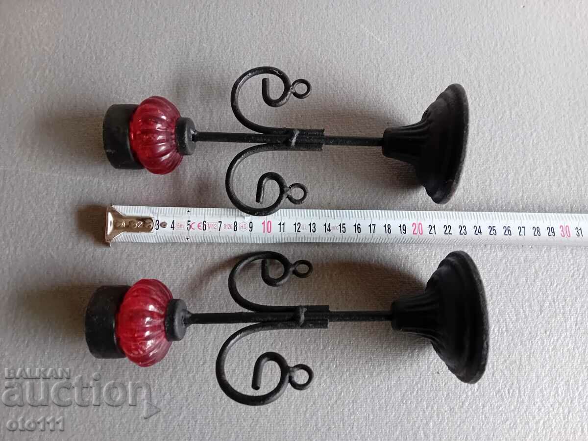CANDLE HOLDER CANDLES - 2 pieces with price 10.00 BGN | € 5.11 CANDLE HOLDER CANDLES - 2 pieces with price 10.00 BGN | € 5.11