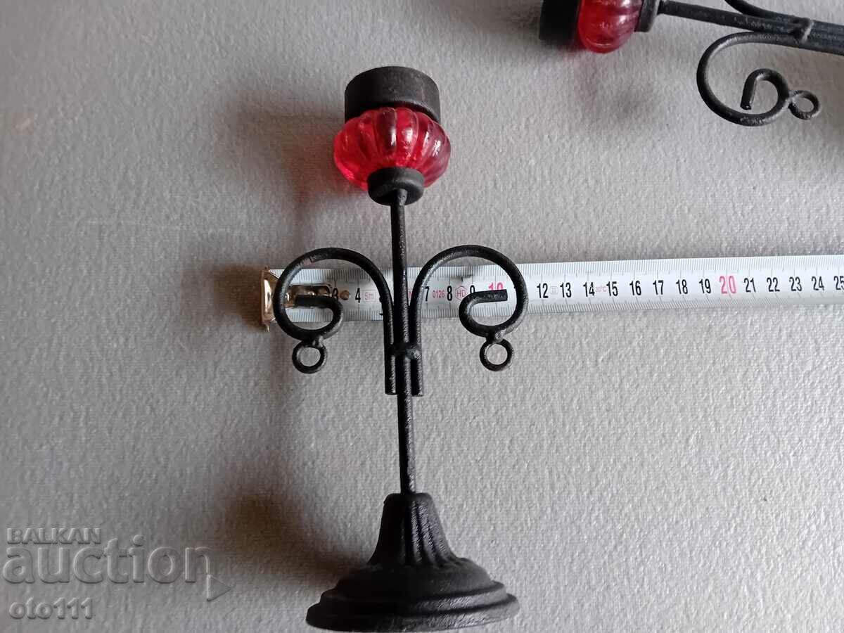 Аукцион СВЕЩНИК СВЕЩНИЦИ - 2 броя Аукцион СВЕЩНИК СВЕЩНИЦИ - 2 броя