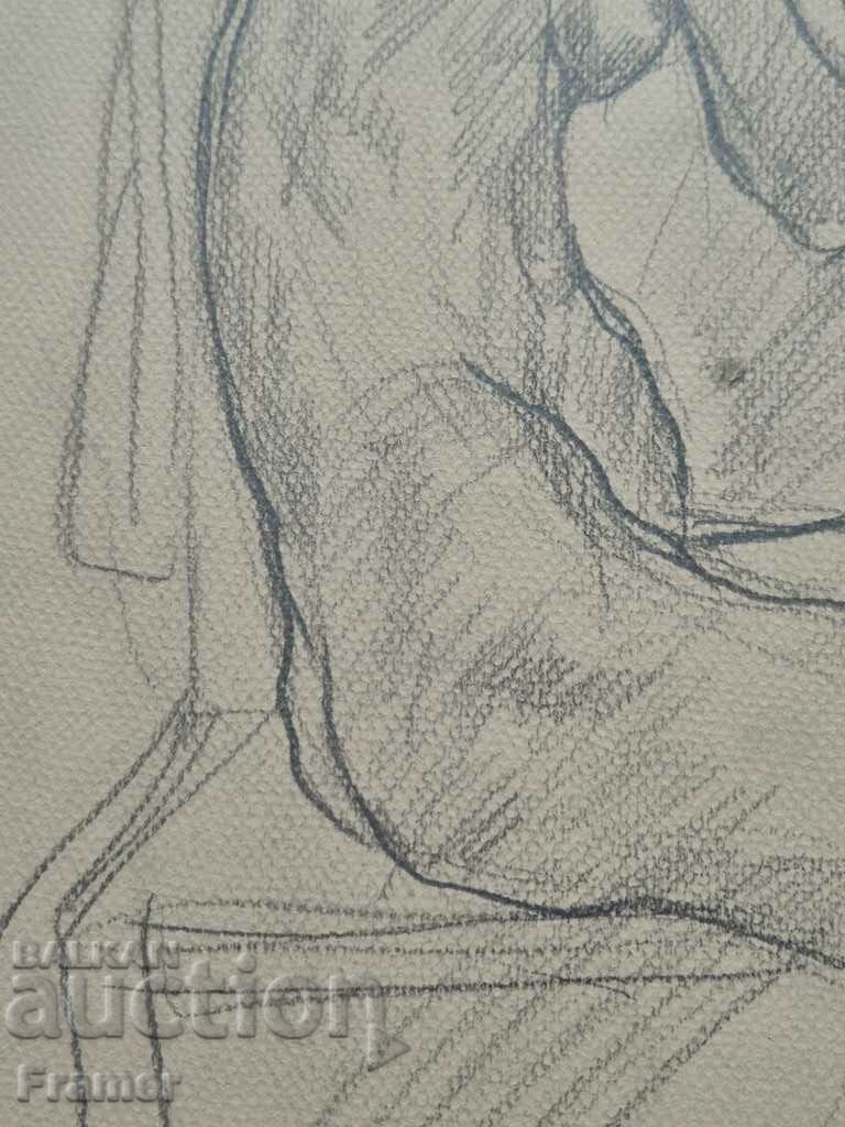 Prof. SVETLIN RUSEV 1933-2018 Memorial Original drawing 90s - 5 Prof. SVETLIN RUSEV 1933-2018 Memorial Original drawing 90s - 5