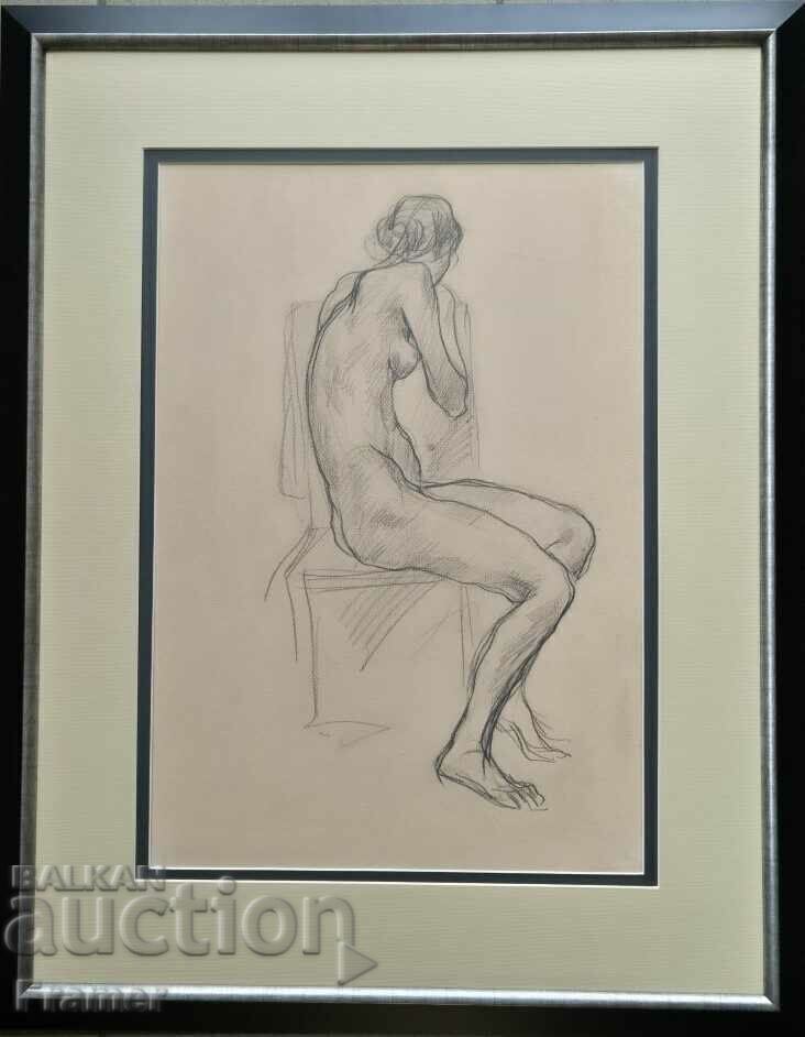 Prof. SVETLIN RUSEV 1933-2018 Memorial Original drawing 90s Prof. SVETLIN RUSEV 1933-2018 Memorial Original drawing 90s