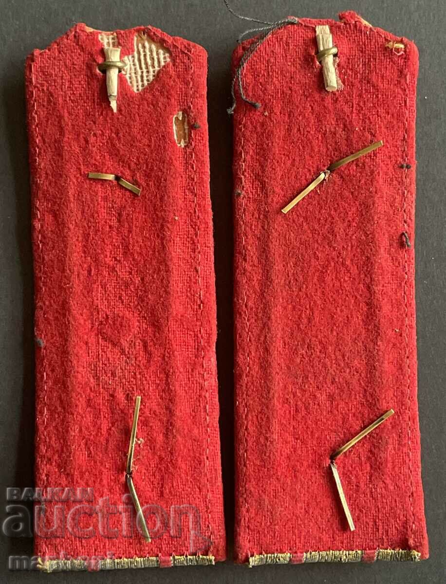 5895 Kingdom of Bulgaria two epaulettes lieutenant colonel model 1936. with price 180.00 BGN | € 92.03 5895 Kingdom of Bulgaria two epaulettes lieutenant colonel model 1936. with price 180.00 BGN | € 92.03