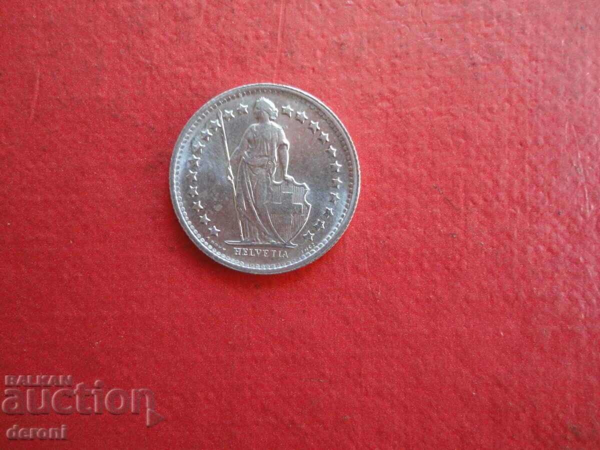 Licitație Moneda de argint 1/2 franc elvețian 1965 2 Licitație Moneda de argint 1/2 franc elvețian 1965 2