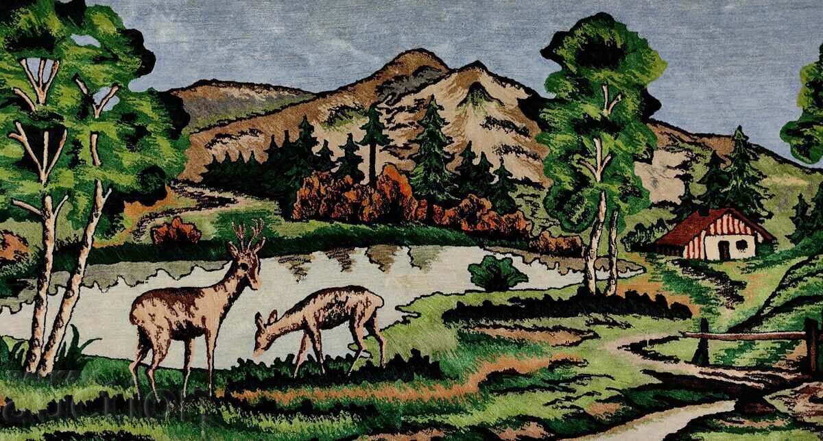 . SIRNY OLD CARPET RUG WALL with price 19.00 BGN | € 9.71