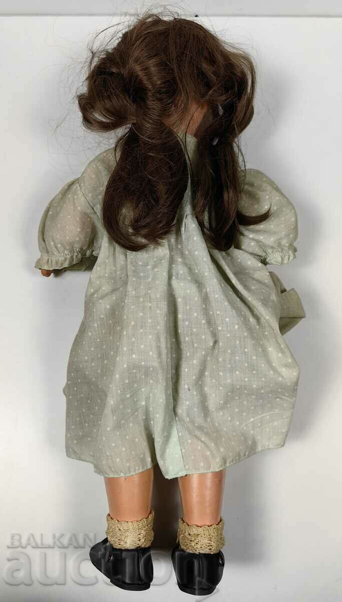 FOR CHARITY! LARGE VERY OLD CERAMIC DOLL - 7 FOR CHARITY! LARGE VERY OLD CERAMIC DOLL - 7