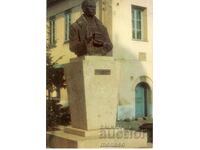 Old postcard - Sevlievo, Monument to H. Stoyan Nikolov