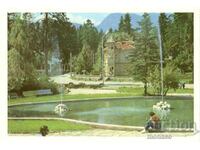 Old postcard - Borovets, Lake