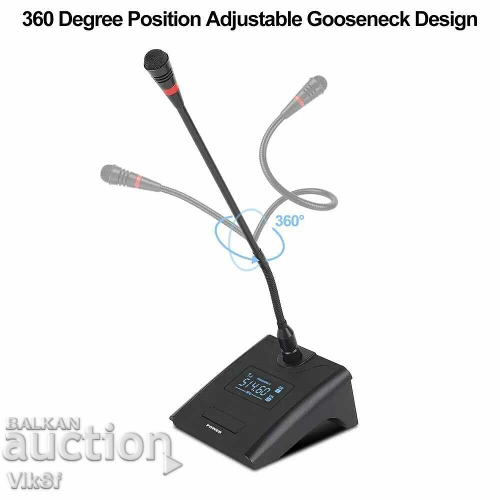 Radio conference system with 4 wireless microphones SU-KAM SM-40 - 5 Radio conference system with 4 wireless microphones SU-KAM SM-40 - 5