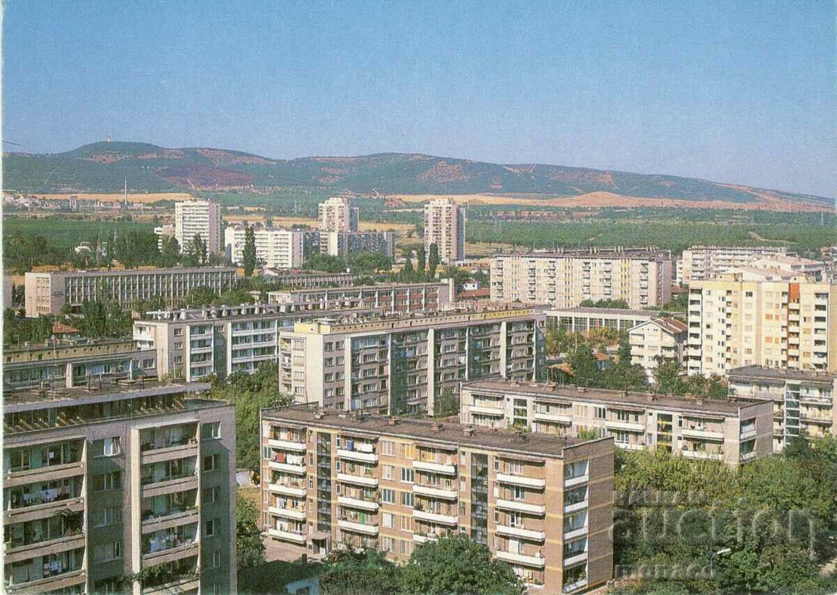 Carte poștală veche - Stara Zagora, View