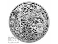 SILVER 2 OZ 2022 CAMEROON - ΜΟΝΑΔΙΚΟ ΝΟΜΙΣΜΑ ΓΟΡΓΟΝΑ