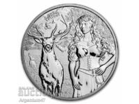 SILVER 1 OZ 2023 GERMANY - VALKYRIES - OSTARA