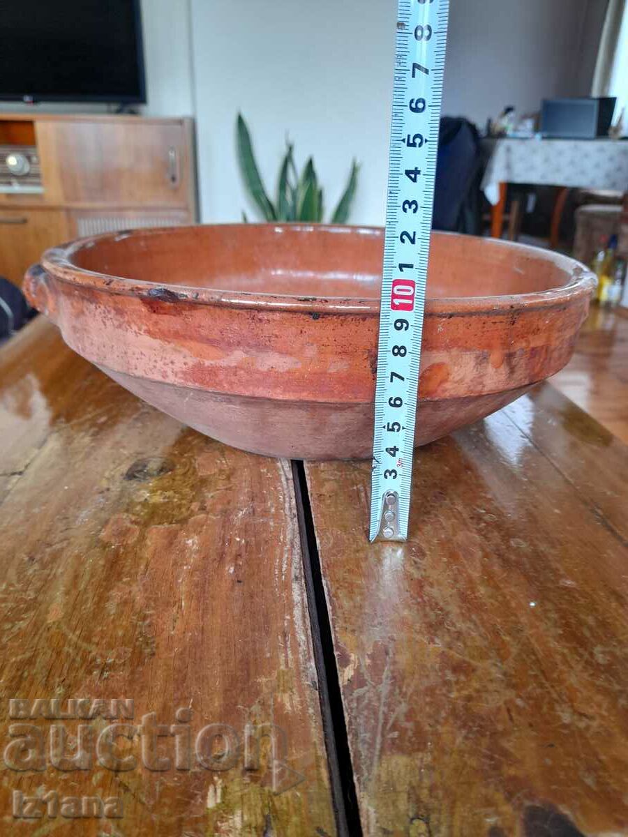 Δημοπρασία Παλιά κεραμική κατσαρόλα Δημοπρασία Παλιά κεραμική κατσαρόλα