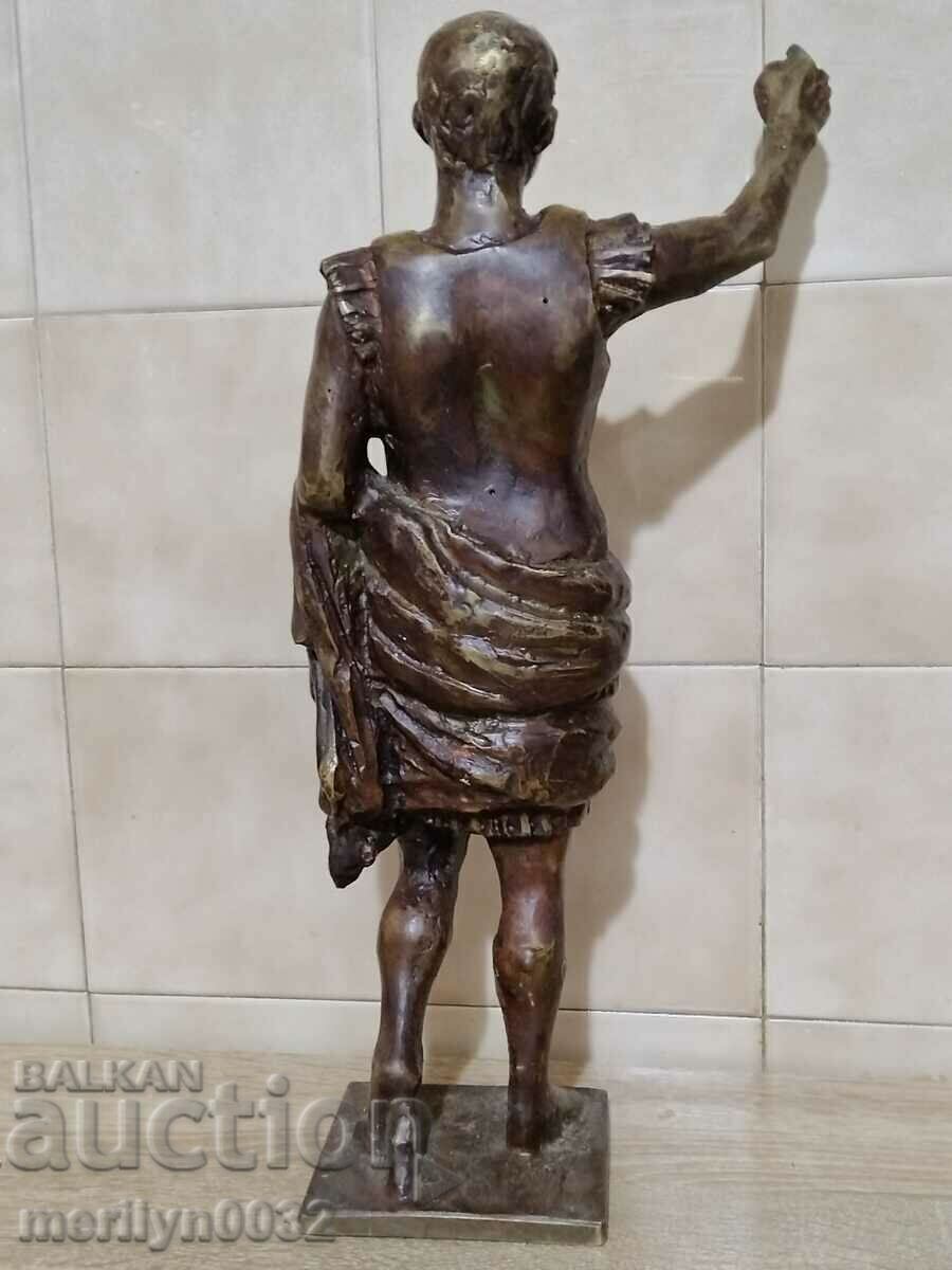 Bronze statuette Roman Caesar figure figurine plastic with price 1290.00 BGN | € 659.57