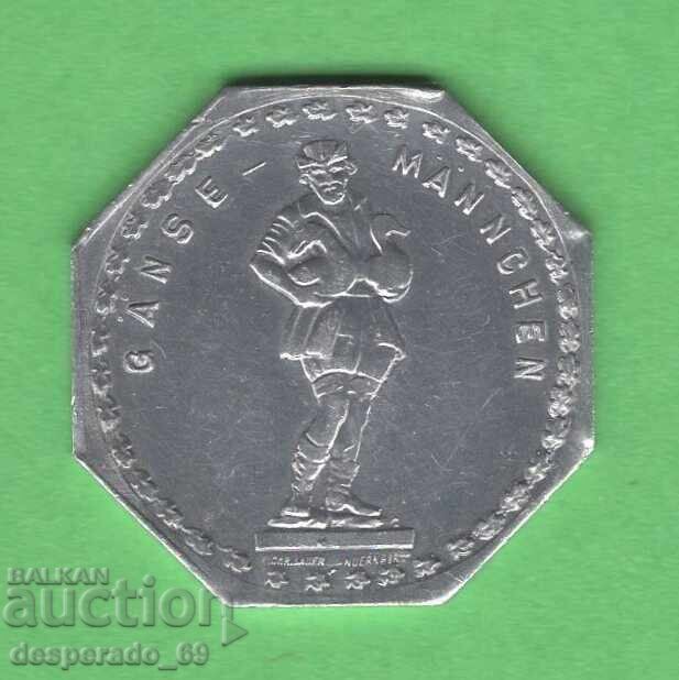 20 Pfennig 1921 GERMANY (Nuremberg-Fürth) aUNC 3 20 Pfennig 1921 GERMANY (Nuremberg-Fürth) aUNC 3