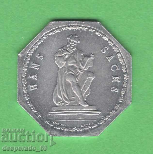 20 Pfennig 1921 GERMANY (Nuremberg-Fürth) aUNC 5 20 Pfennig 1921 GERMANY (Nuremberg-Fürth) aUNC 5