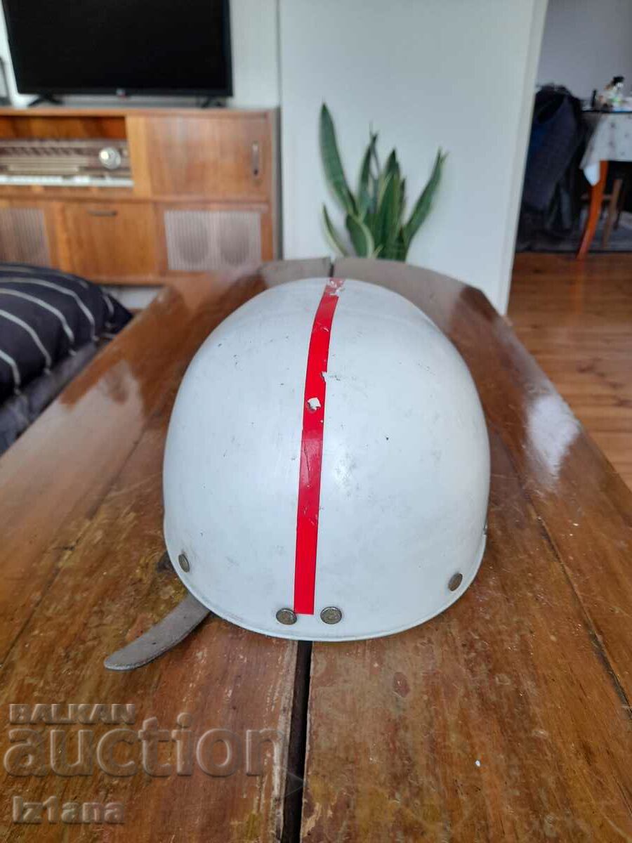 Delivery of Old Biker Helmet Delivery of Old Biker Helmet