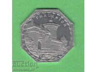 (¯`'•.¸   20 пфенига 1921  ГЕРМАНИЯ (Nürnberg-Fürth ) aUNC14