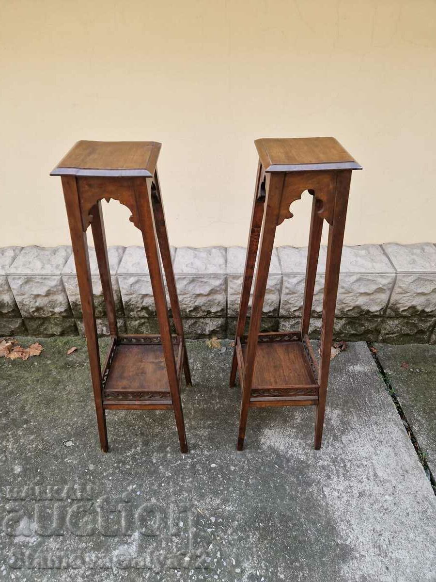 Auction A pair of wonderful antique high tables Auction A pair of wonderful antique high tables