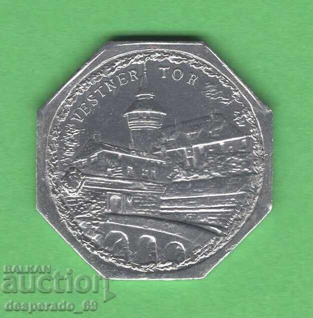 (¯`'•.¸ 20 πφένιγκ 1921 ΓΕΡΜΑΝΙΑ (Nürnberg-Fürth ) aUNC22 (¯`'•.¸ 20 πφένιγκ 1921 ΓΕΡΜΑΝΙΑ (Nürnberg-Fürth ) aUNC22