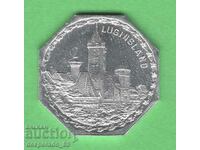 (¯`'•.¸ 20 Pfennig 1921 GERMANIA (Nürnberg-Fürth ) UNC-28