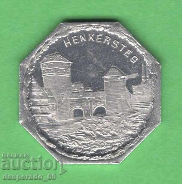 (¯`'•.¸ 20 πφένιγκ 1921 ΓΕΡΜΑΝΙΑ (Nürnberg-Fürth ) aUNC23 (¯`'•.¸ 20 πφένιγκ 1921 ΓΕΡΜΑΝΙΑ (Nürnberg-Fürth ) aUNC23