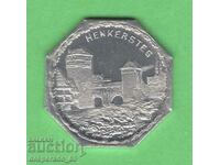 (¯`'•.¸ 20 Pfennig 1921 GERMANIA (Nürnberg-Fürth ) UNC-37